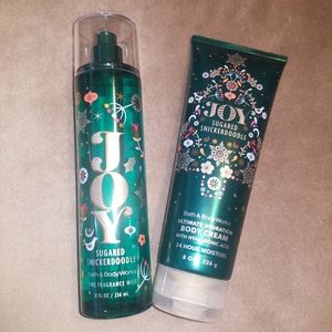 NEW🍦🍪😍JOY Set Body Cream +Fragrance Set